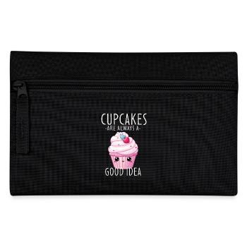 Cupcake Kawaii - Federtasche - Schwarz - Vorne