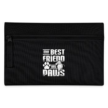 My best friedn has paws dachshund - Federtasche - Schwarz - Vorne