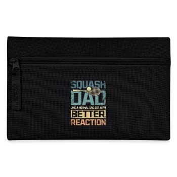 Cool squash dad better reaction - Federtasche - Schwarz - Vorne