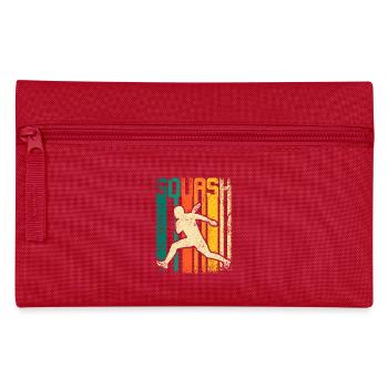 Retro Vintage pour joueur de squash - Trousse - rouge - Devant