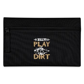 Paleontologist still play in the dirt - Pencil Case - black - Front