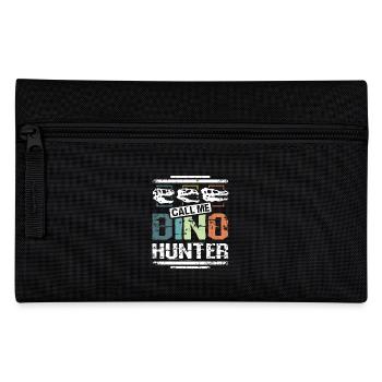 Paleontologist call me dino hunter - Pencil Case - black - Front