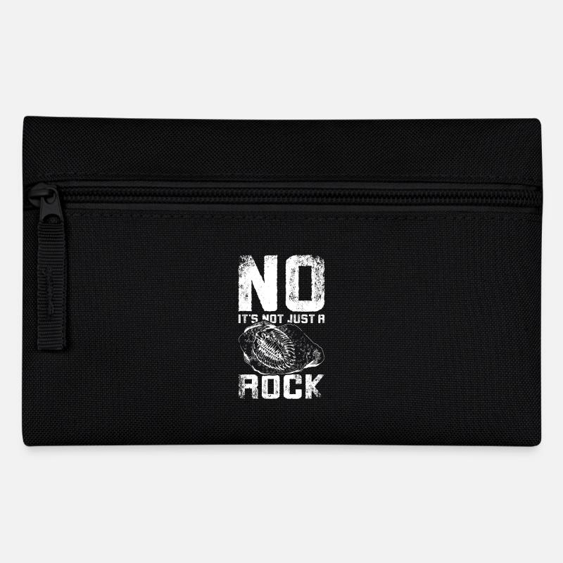 Funny Paleontologist no it's not just a rock - Federtasche - Schwarz