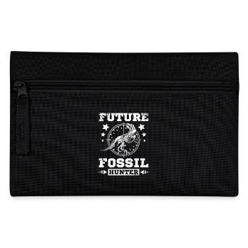 Paleontologist future fossil hunter - Pencil Case - black - Front