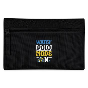 Sports Water Polo mode on - Federtasche - Schwarz - Vorne