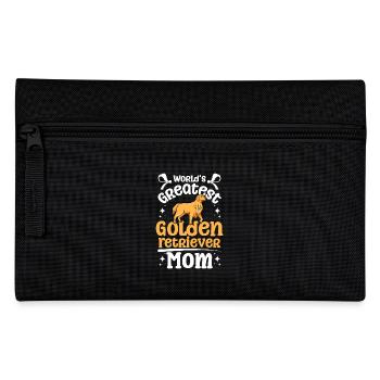Mother World's greatest golden retriever mom - Pencil Case - black - Front