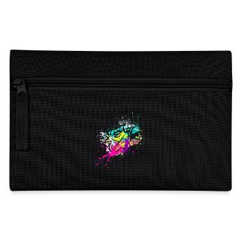 Splash art Dinosaur Ankylosaurus head - Federtasche - Schwarz - Vorne