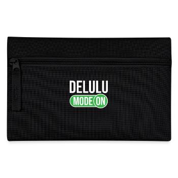 Delulu Spell Delulu Mode - Pencil Case - black - Front