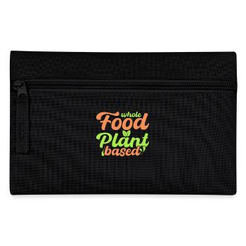 Aliments entiers à base de plantes, végétaliens - Trousse - noir - Devant