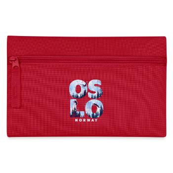 Oslo Norvège Vacances Souvenir - Trousse - rouge - Devant