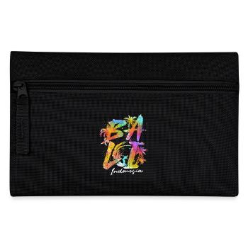 Bali Indonesien Souvenir Urlaub - Federtasche - Schwarz - Vorne