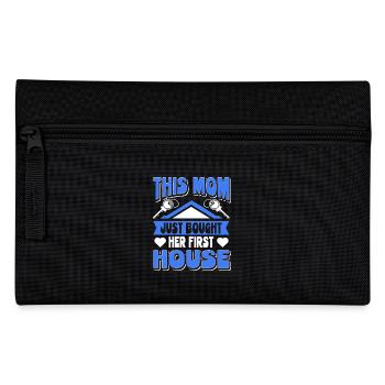 Homeowner Mama This Mom Bought Her First House - Pencil Case - black - Front