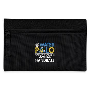 Funny If water polo was easy - Federtasche - Schwarz - Vorne