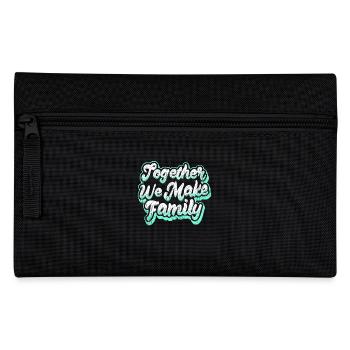 Family Saying Inspiration - Pencil Case - black - Front