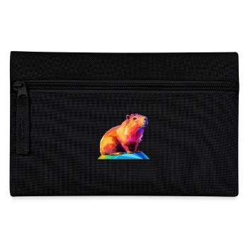 Conception de polygones bas Capybara - Trousse - noir - Devant