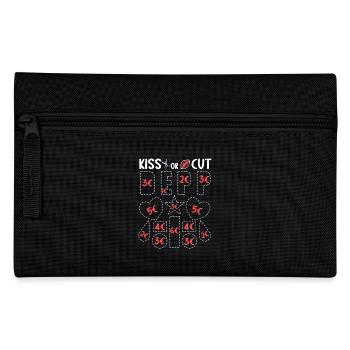 Stag and hen party bachelor party bachelor party men - Pencil Case - black - Front
