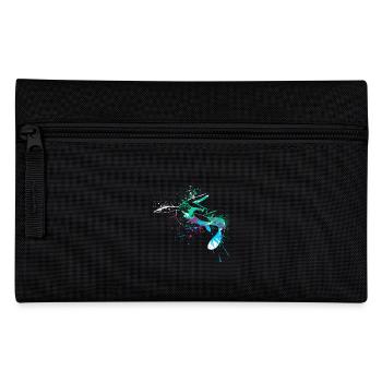 Splash art Marine Dinosaur mosasaurus - Federtasche - Schwarz - Vorne