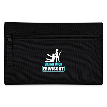 Junggesellenabschied Polterabend JGA Männer - Federtasche - Schwarz - Vorne