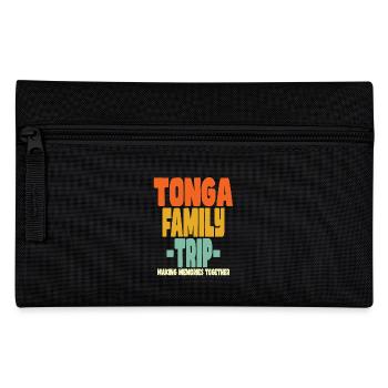 Tonga Family Trip Holidays - Pencil Case - black - Front