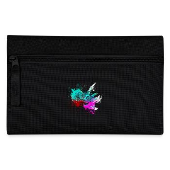 Splash art Dinosaur Triceratops head - Federtasche - Schwarz - Vorne