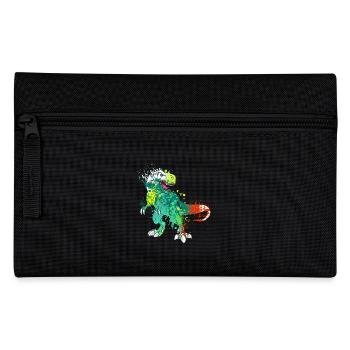 Éclaboussure Dinosaure Tyrannosaurus rex T-rex - Trousse - noir - Devant