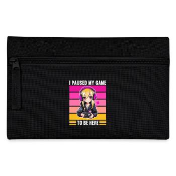 Gaming Console PC Gamer Girl Gamer Girl - Pencil Case - black - Front