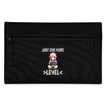 Gaming Konsole PC Zockerin Mädchen Gamer Girl - Federtasche - Schwarz - Vorne