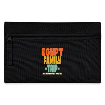 Egypte Vacances en famille - Trousse - noir - Devant