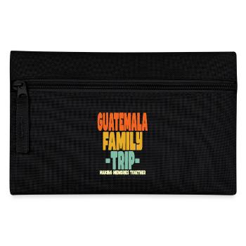 Vacances en famille au Guatemala - Trousse - noir - Devant
