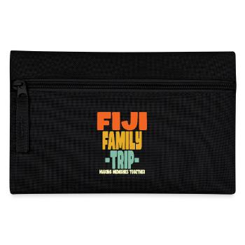 Fiji Family Trip Urlaub - Federtasche - Schwarz - Vorne