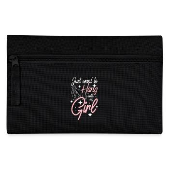 Je veux juste traîner avec ma fille cocker spaniel - Trousse - noir - Devant
