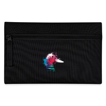 Colerfull Splash Art Farm animaux Duck Head - Trousse - noir - Devant