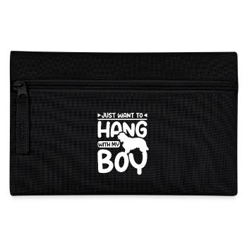 Je veux juste traîner avec mon cocker de garçon - Trousse - noir - Devant