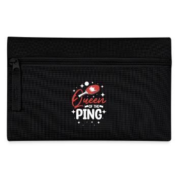 Reine du ping-pong - Trousse - noir - Devant