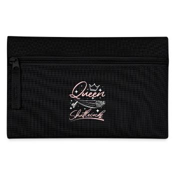 Femmes Fille reine des volants de badminton - Trousse - noir - Devant