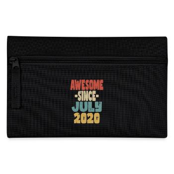 2020 Juli Geburtstag Retro - Federtasche - Schwarz - Vorne
