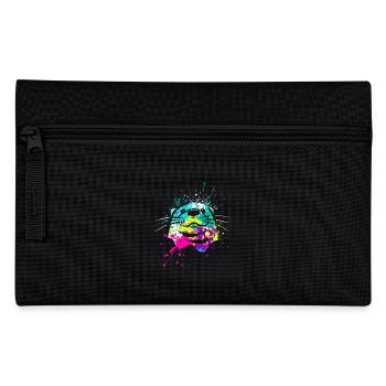 Splash Art Otter Otter géante Loutre de lac - Trousse - noir - Devant