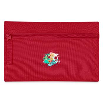 Splash Art Seal Lion de mer - Trousse - rouge - Devant