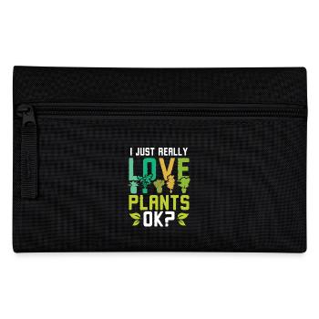 Horticulturist Really love plants ok? Botanist - Federtasche - Schwarz - Vorne
