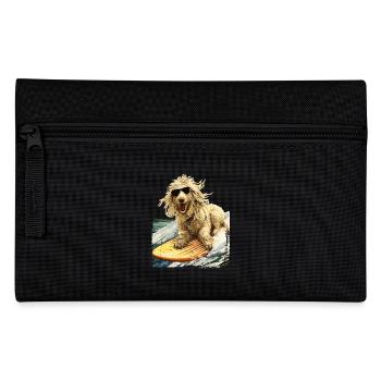 Maremmano Abruzzese German Shepherd Surfer - Pencil Case - black - Front