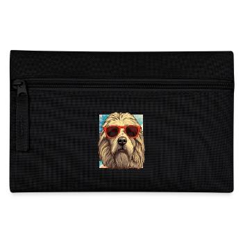 Maremmano Abruzzese German Shepherd - Pencil Case - black - Front