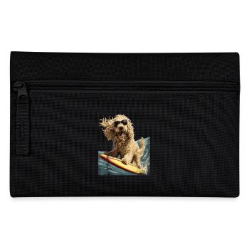 Maremmano Abruzzese German Shepherd Surfer - Pencil Case - black - Front