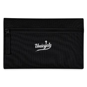 Unicycle Balance Sport Hobby - Pencil Case - black - Front
