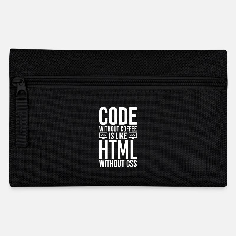 Coder Café Cadeau - Trousse - noir