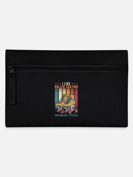 Roller Skating Retro - Trousse - noir
