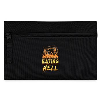 Misophonia Loud eaters Beware of misophonia - Pencil Case - black - Front