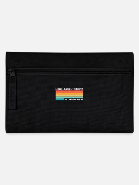 Karl Marx Städter Städterin Karl Marx Stadt - Federtasche - Schwarz