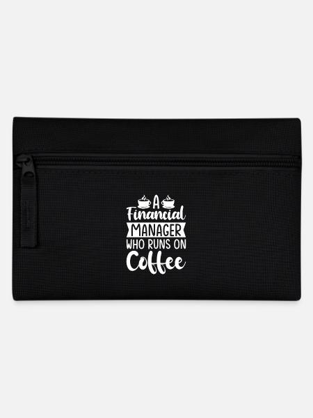 Gift for Finance Managers - Pencil Case - black