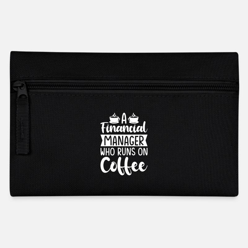 Gift for Finance Managers - Pencil Case - black
