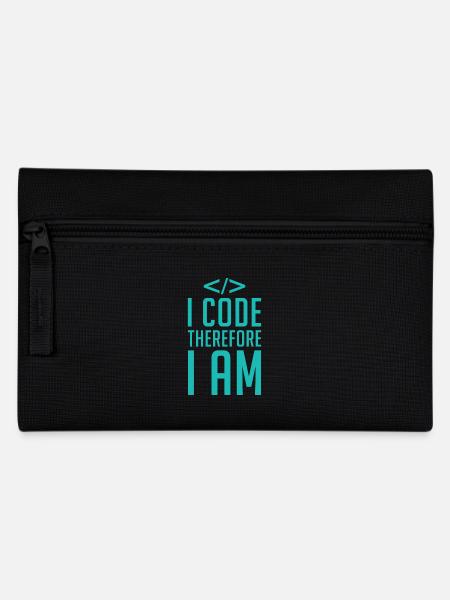 Code Codeur Programmeur Développeur Codeur - Trousse - noir